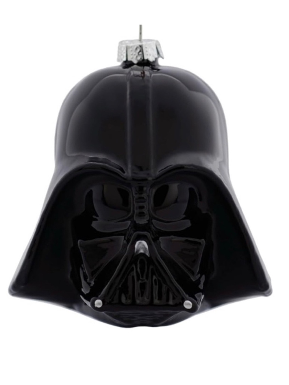 Hallmark Star Wars “Darth Vader Helmet” Blown Glass Christmas Ornament (NWT)